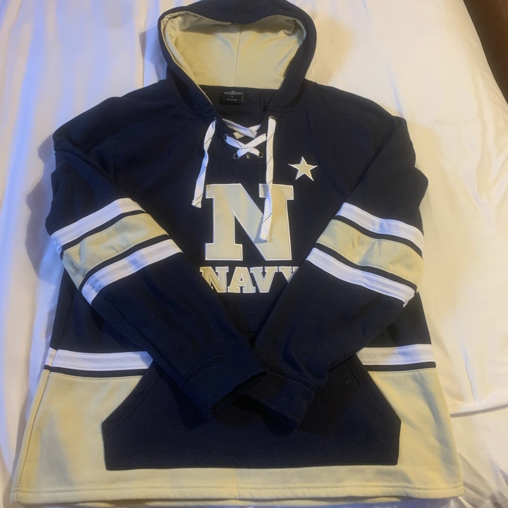 Mens Navy hoodie